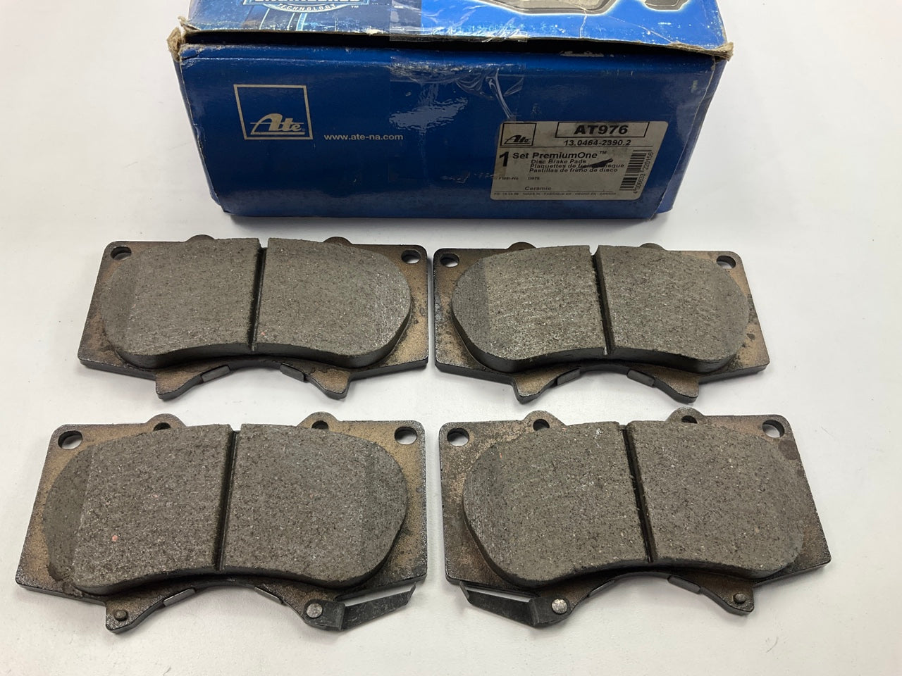 ATE AT976 FRONT PremiumOne Ceramic Disc Brake Pads