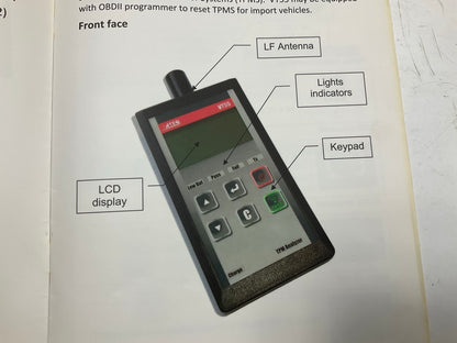 USED - COMES AS SHOWN - ATEQ VT55 TPMS Automotive Programming Diagnostic Tool