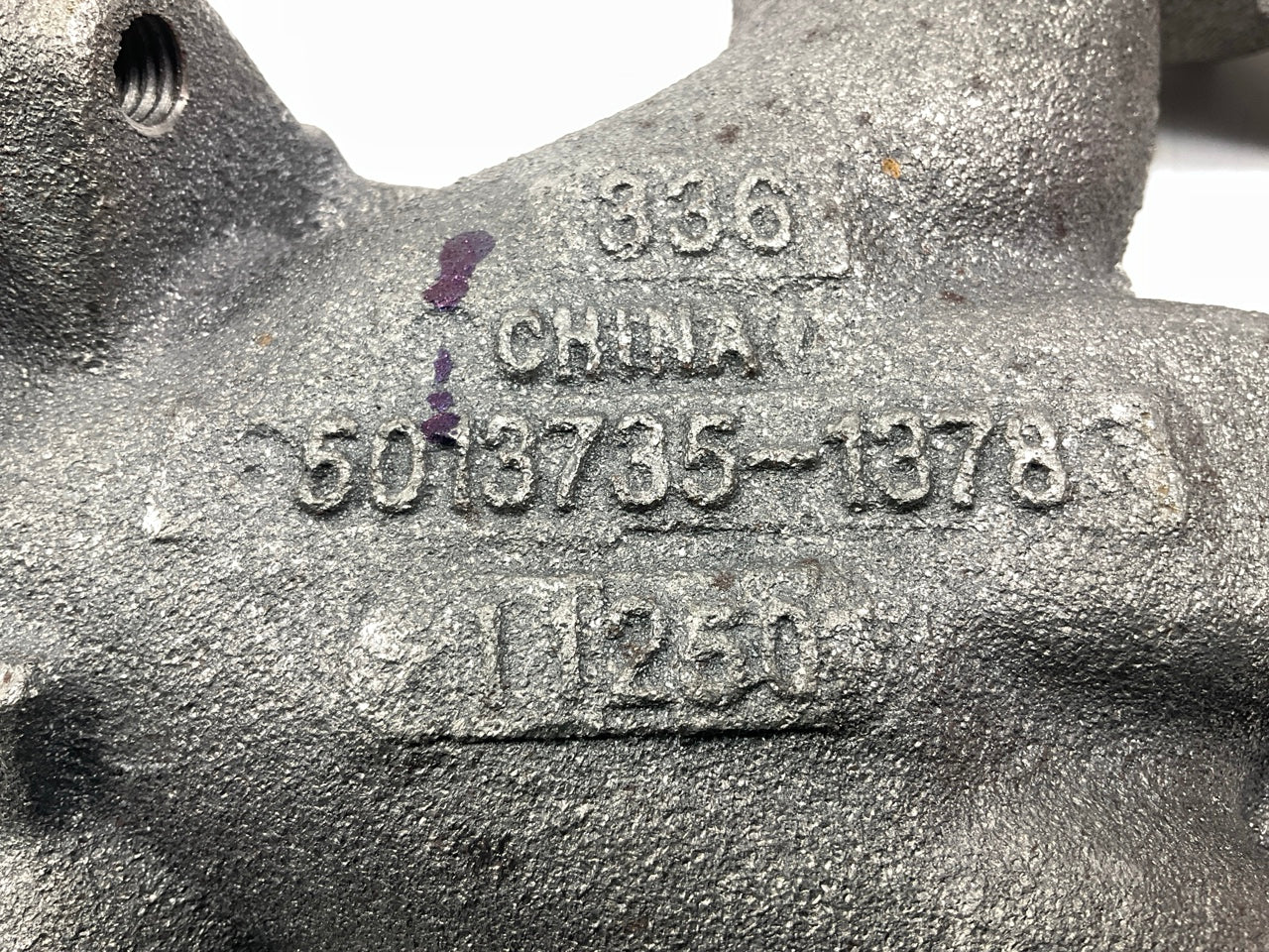 MANIFOLD ONLY, AS SHOWN - ATP 101018 Rear Exhaust Manifold - 87-96 Ford 4.9L 300