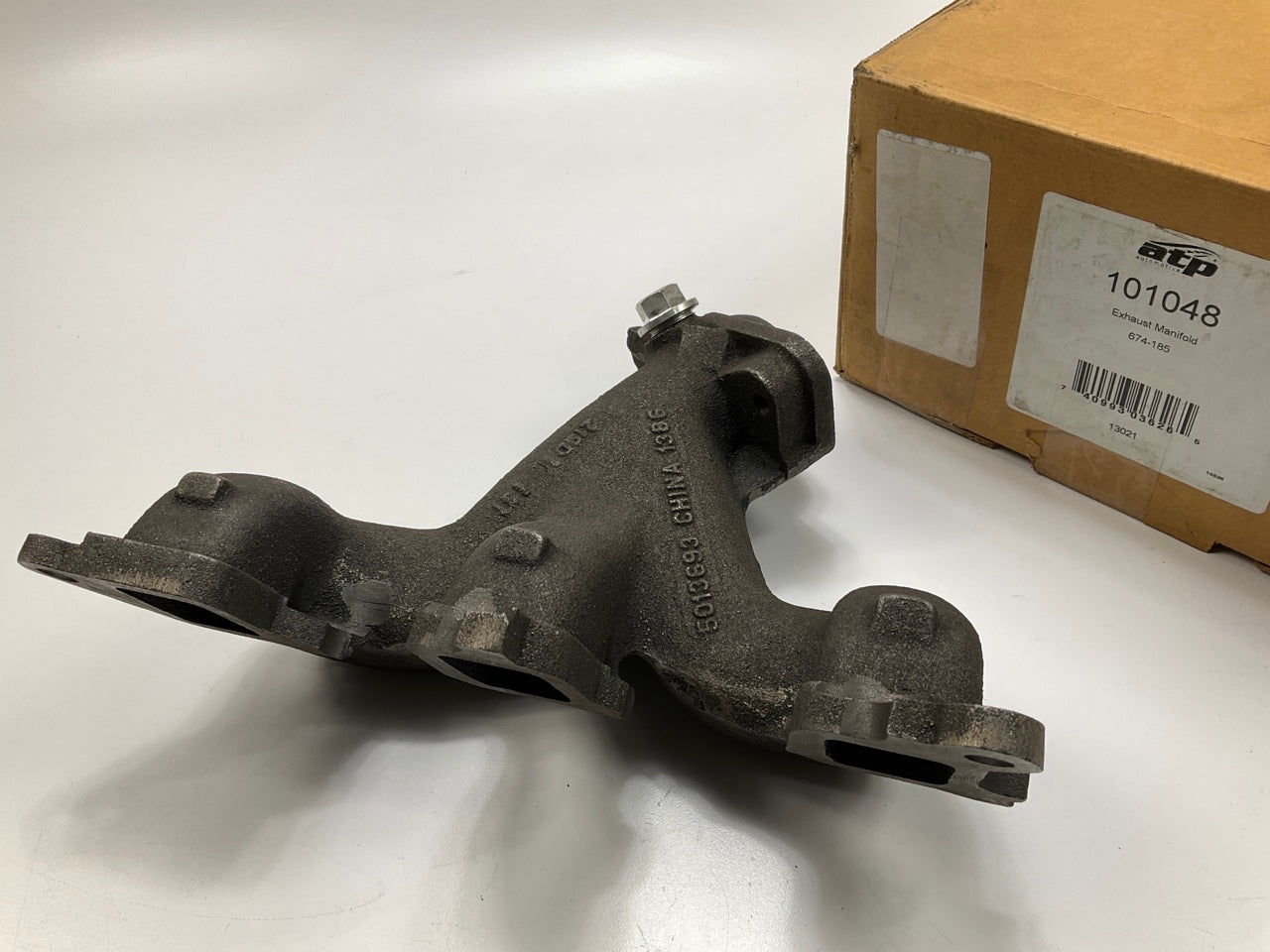 MANIFOLD ONLY - ATP 101048 Front Exhaust Manifold - 1987-1996 Ford 300 4.9L I6
