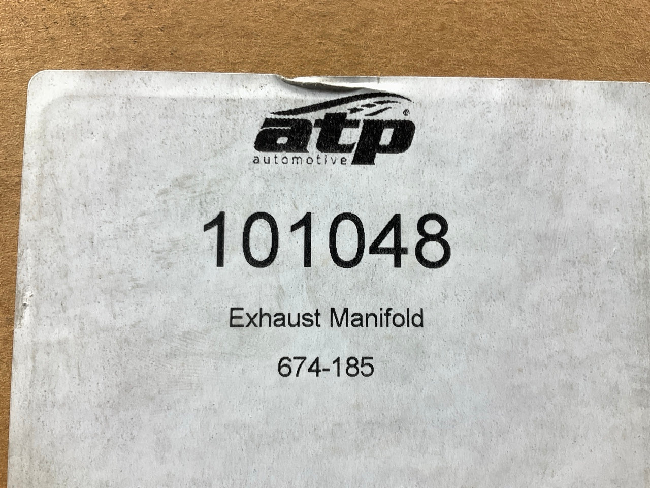 MANIFOLD ONLY - ATP 101048 Front Exhaust Manifold - 1987-1996 Ford 300 4.9L I6