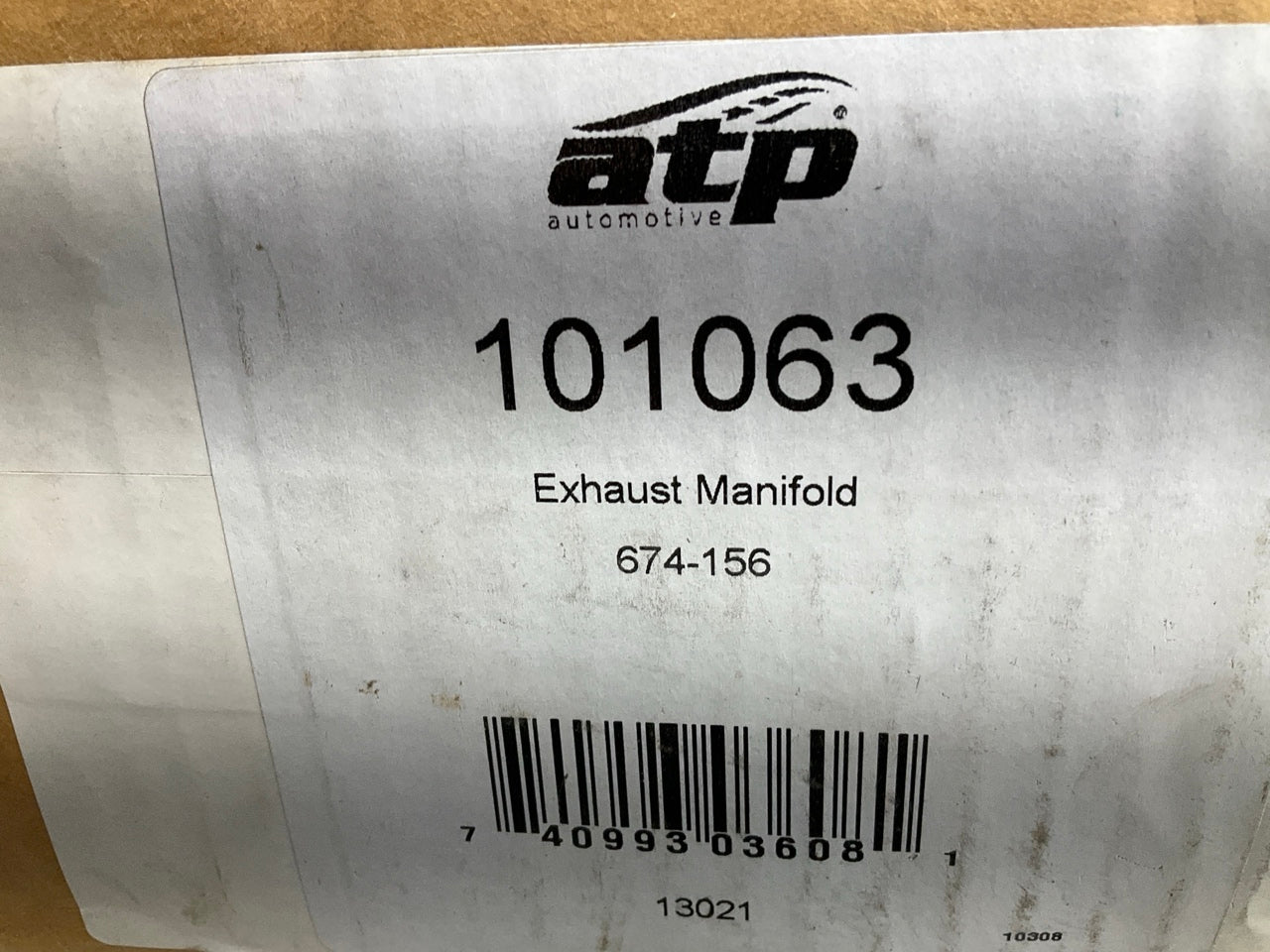 ATP 101063 Right Exhaust Manifold (Manifold Only As Shown)