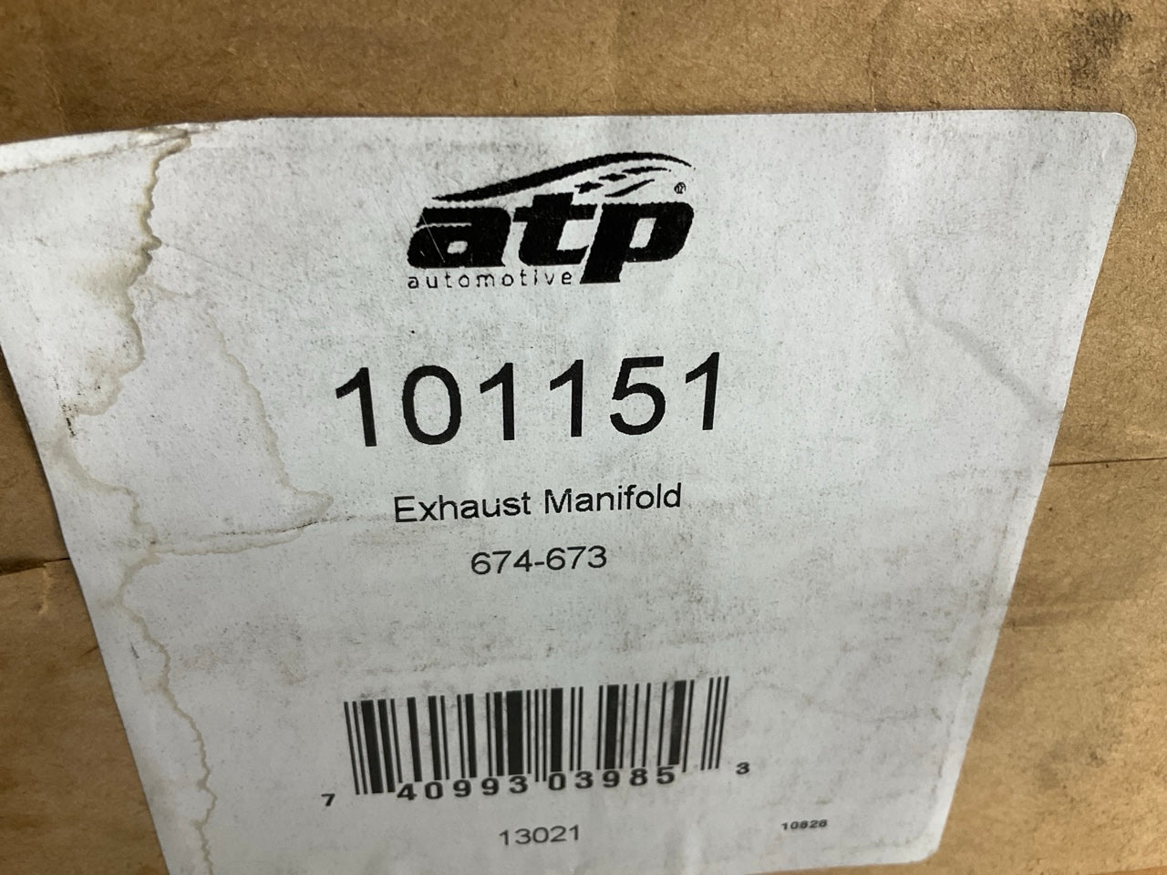 MINOR SURFACE RUST ATP 101151 Rear Exhaust Manifold For 94-98 Villager, Quest