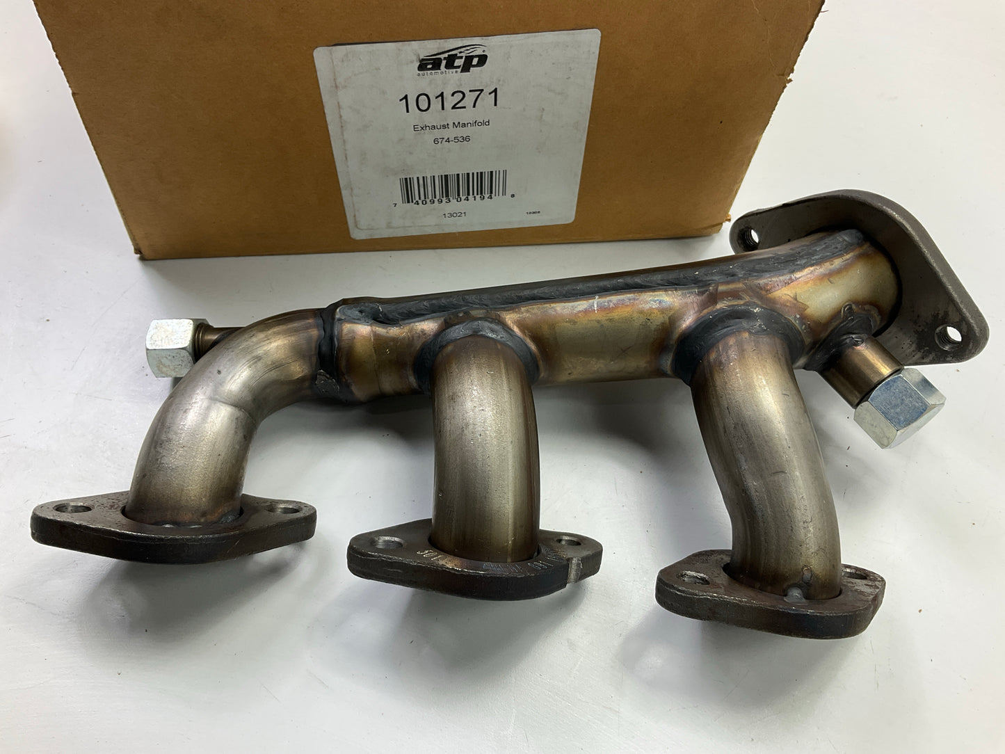 MANIFOLD ONLY, AS SHOWN - ATP 101271 Right Exhaust Manifold 99-04 Mustang V6 3.8