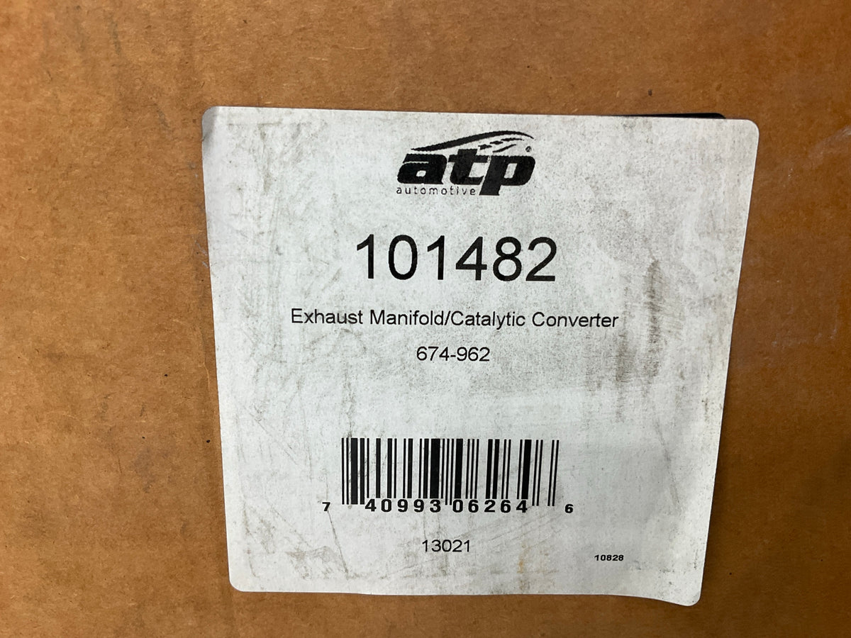 ATP 101482 Catalytic Converter Exhaust Manifold - 2003-2005 Honda Civic HYBRID