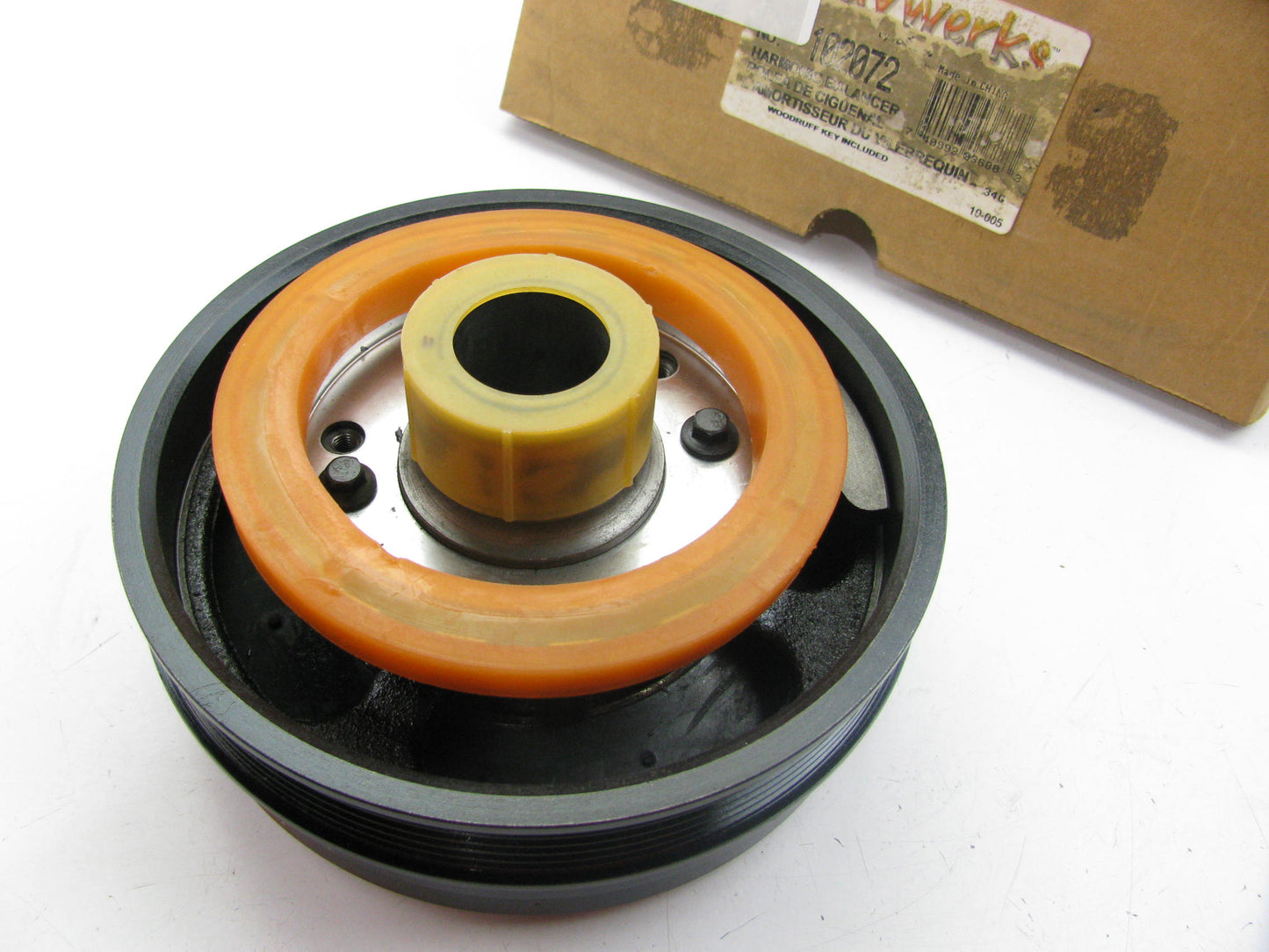 ATP 102072 Engine Harmonic Balancer - 1991-1992 Olds Chevy GM Buick 3.8L 3800