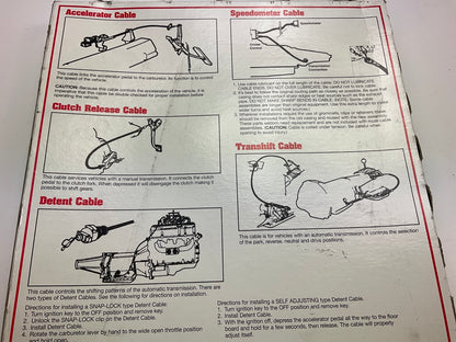 ATP Y-641 Carburetor Accelerator Gas Cable