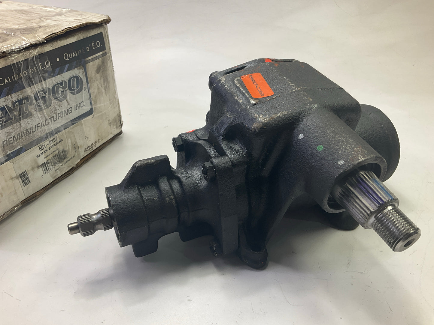 REMAN. Atsco 501-0107 Steering Gear - 1999-2001 Ford Expedition, 99-02 Navigator