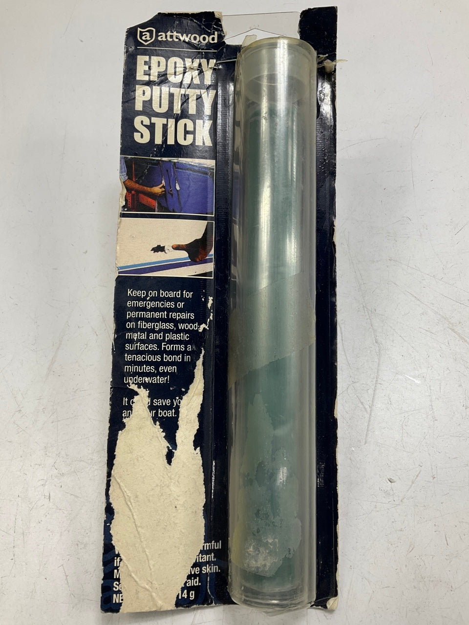 Attwood 30121-6 Epoxy For Fiberglass, Wood, Metal And Plastic, 4 Oz Tube