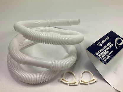 Attwood 4199-7 Boat Bilge Pump Installation Kit, 3/4 In X 5 Feet White Plastic