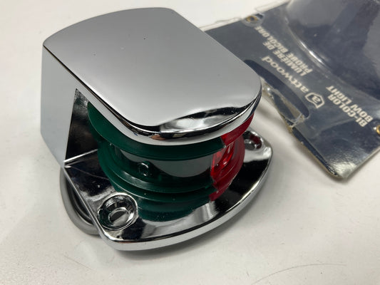 Attwood 6375D6 1-Mile Zamak Sidelight Combination Boat Lamp Chrome Plated 12V