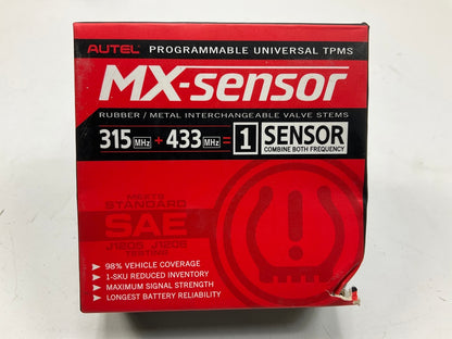 Autel MX TPMS 1-Sensor M Programmable Universal Sensor With Metal Valve Stem