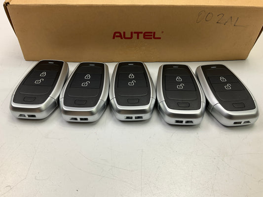5 PACK - Autel IKEYAT2 Ikey Universal Smart Key Remote Fob 2 Button, Bulk Packed