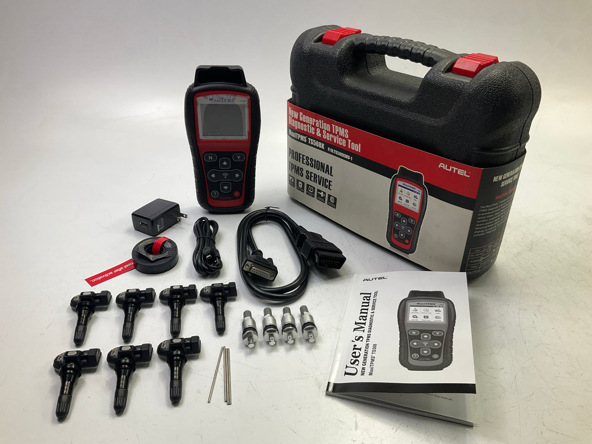 Missing 1 TPMS Sensor - Autel TS508KMV-1 MaxiTPMS Kit With TS508 Service Tool