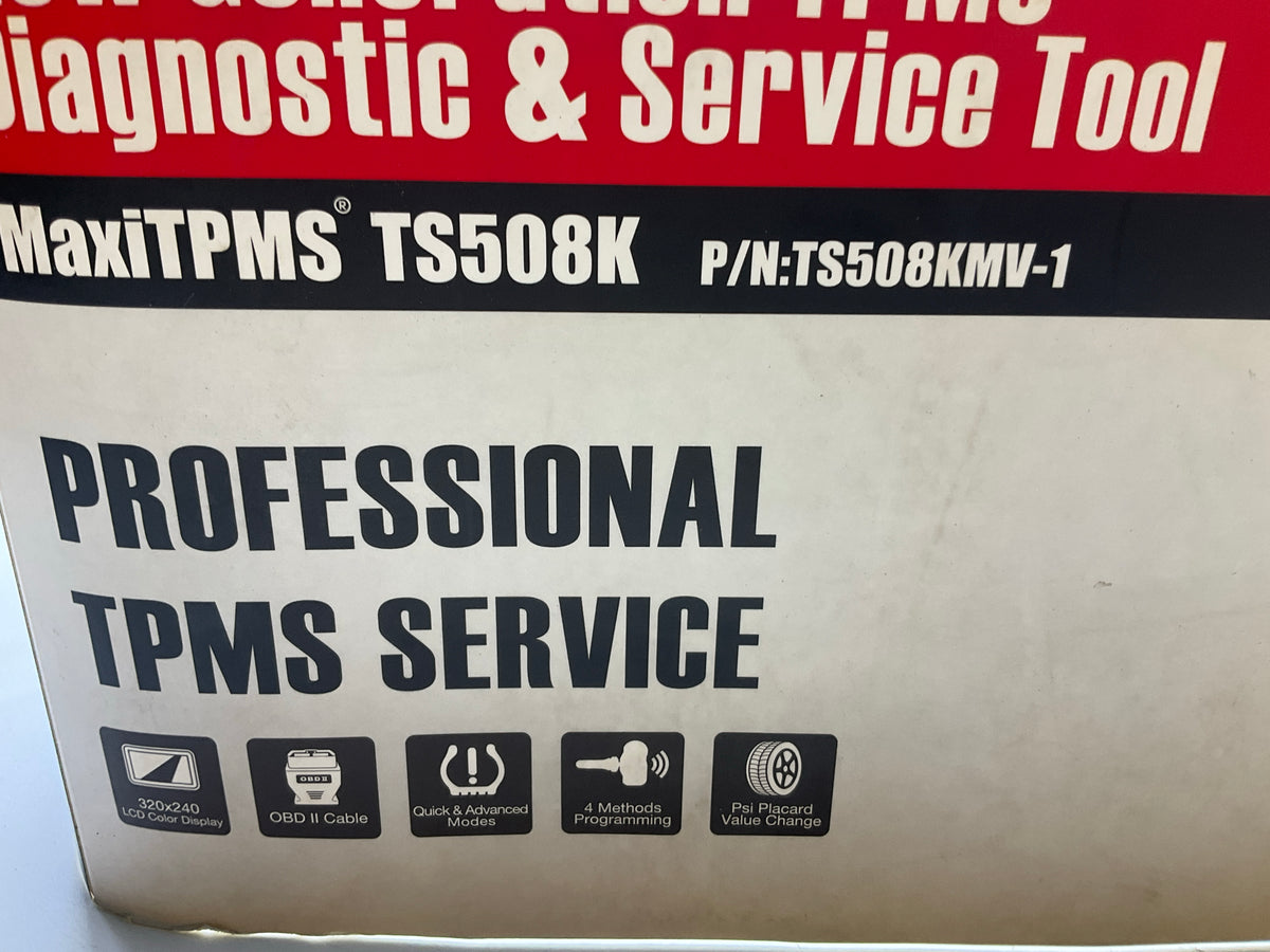 Missing 1 TPMS Sensor - Autel TS508KMV-1 MaxiTPMS Kit With TS508 Service Tool