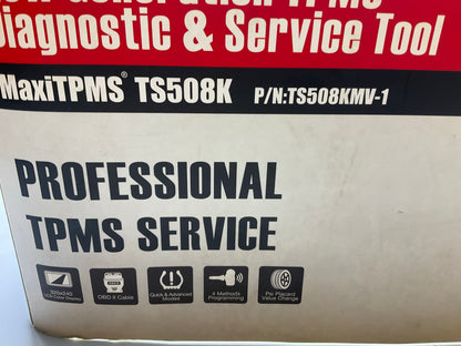 Missing 1 TPMS Sensor - Autel TS508KMV-1 MaxiTPMS Kit With TS508 Service Tool