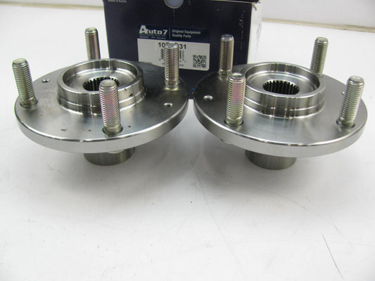 (2) Auto 7 101-0031 Front Wheel Hub For 1999-2005 Hyundai Sonata