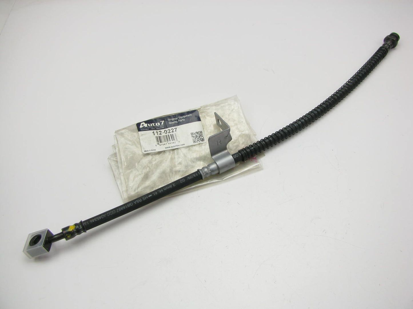 Auto 7 112-0227 Brake Hydraulic Hose Front Right For 2007-2008 Hyundai Tiburon