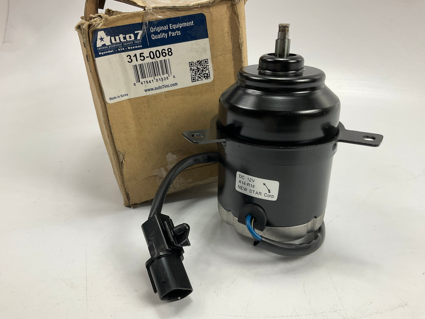 Auto 7 315-0068 Engine Cooling Fan Motor