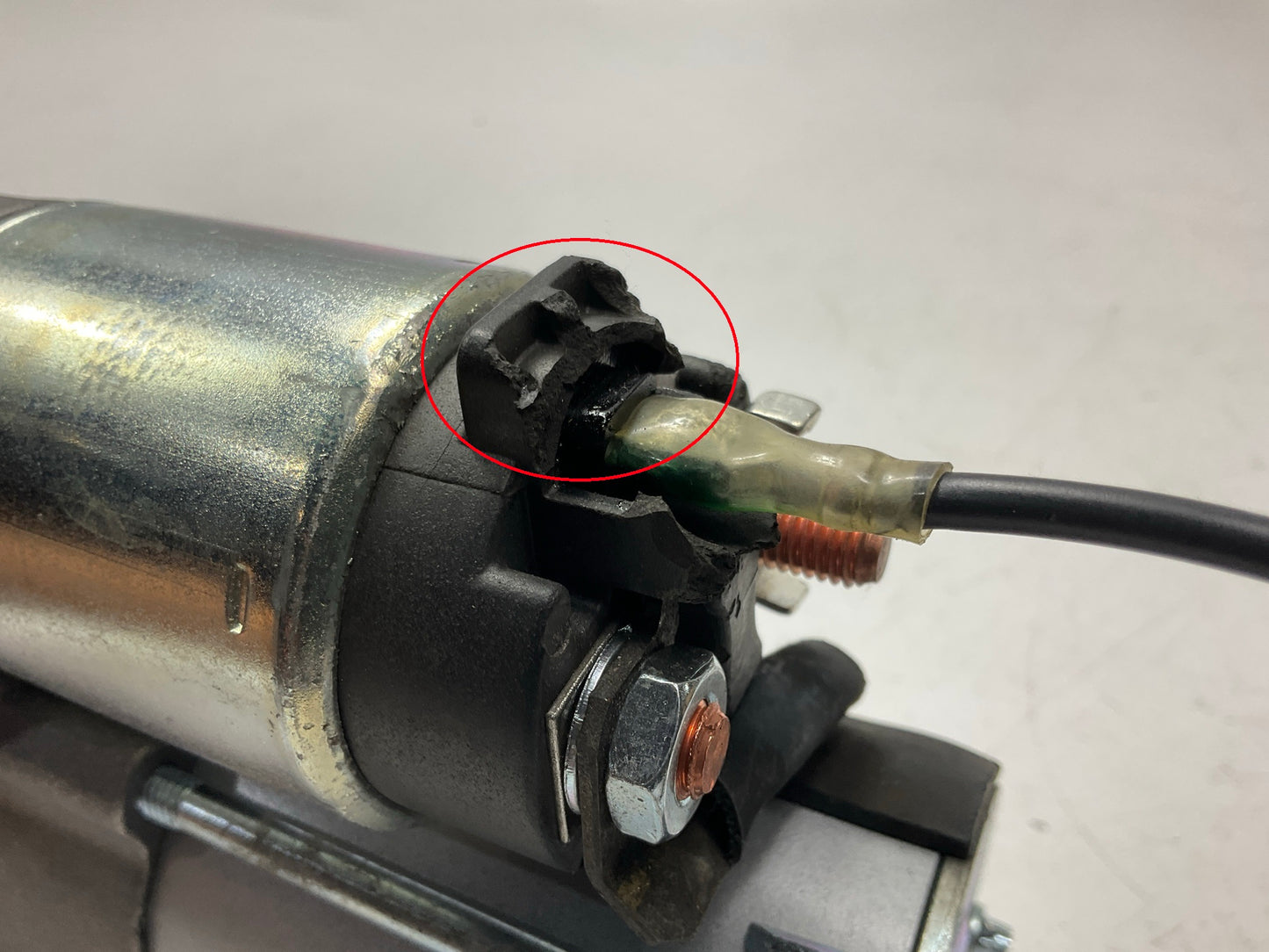 DAMAGED CONNECTOR SEE PHOTOS, REMAN Starter For 2006-2008 Hyundai Sonata 2.4L