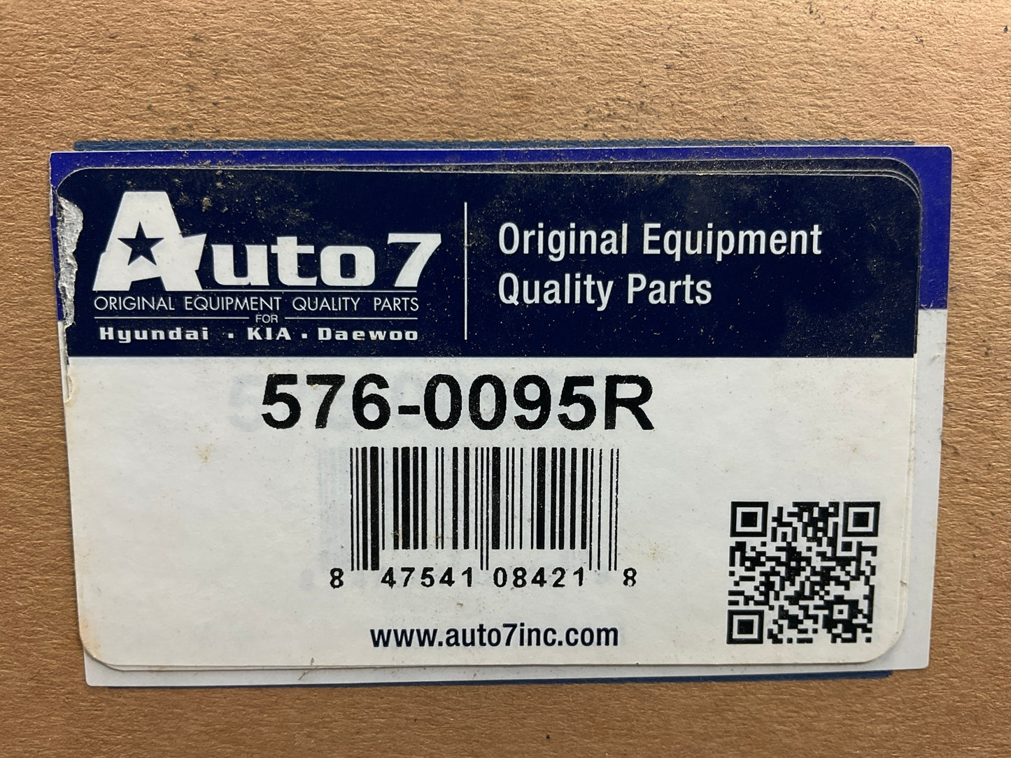 DAMAGED CONNECTOR - SEE PHOTOS - REMAN. Auto 7 576-0095R Starter