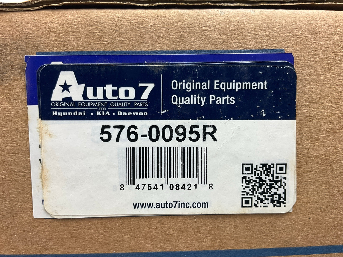REMAN. Auto 7 576-0095R Starter For 2006-2008 Hyundai Sonata 2.4L 4-CYL.