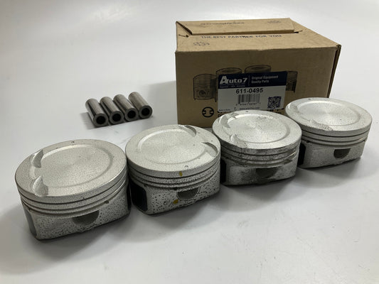 Auto 7 611-0495 Engine Piston Set (STANDARD) For 2010-2011 Kia Soul 1.6L-L4
