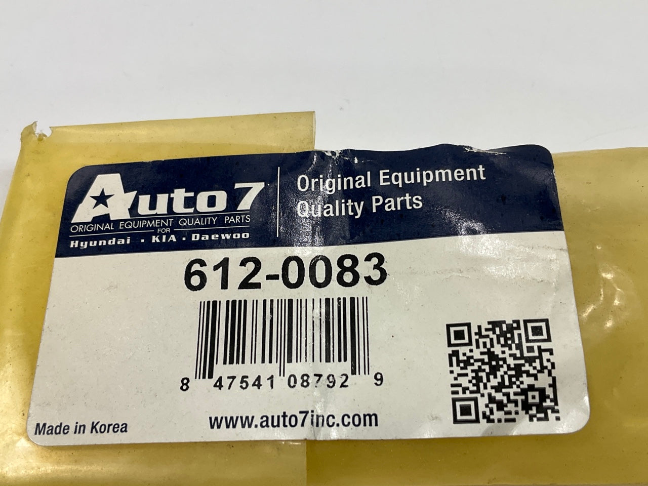 Auto 7 612-0083 Engine Intake Valve