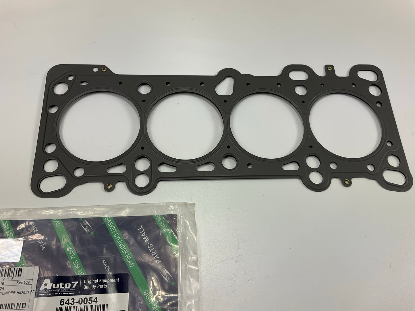 Auto 7 643-0054 Engine Cylinder Head Gasket For 2003-2005 Kia Rio 1.6L