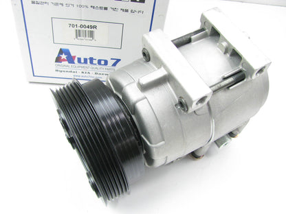 Auto 7 701-0049R A/C Compressor W/ Clutch For 2003-2008 Hyundai Tiburon 2.7L-V6