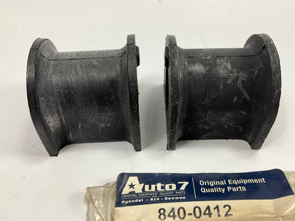 (2) Auto 7 840-0412 Front Stabilizer Sway Bar Bushings For 2003-04 Kia Sorento