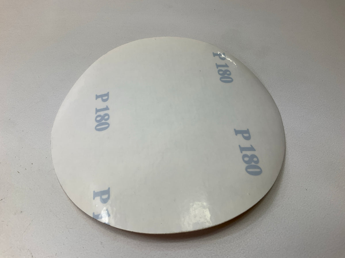 Auto Body Master 14180 5'' Stick-on Sanding Disc, 180 Grit, 50 Discs Total
