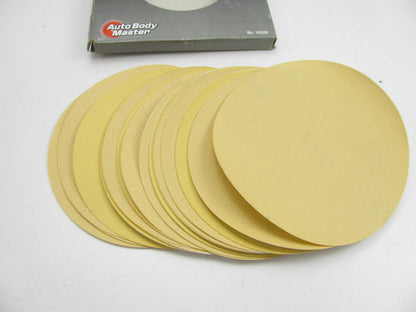 (25) Auto Body Master 14320 5'' Stick On Sanding Discs 320 Grit - 25 Sheets