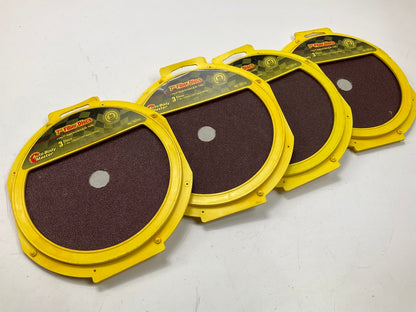 (4) Auto Body Master 19750, 7'' Fiber Grinding / Sanding Discs, 50 Grit, 12 Disc