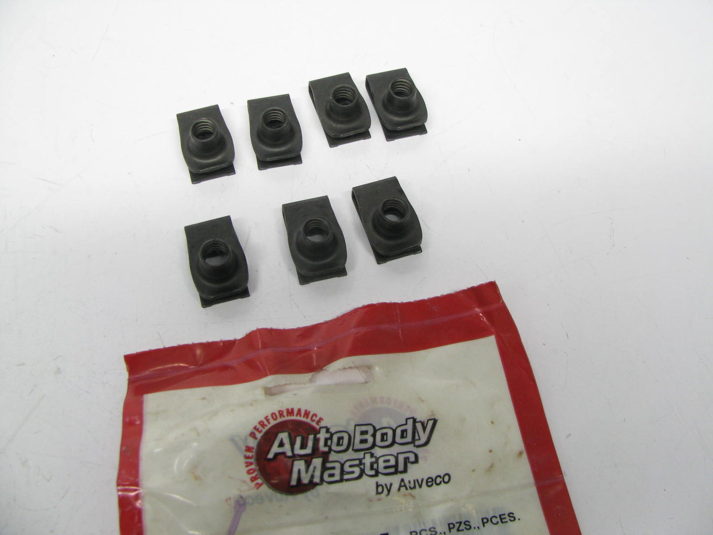 (7) Auto Body Master PM44060 Extruded 'U' Nut - 5/16''-18 Screw Size