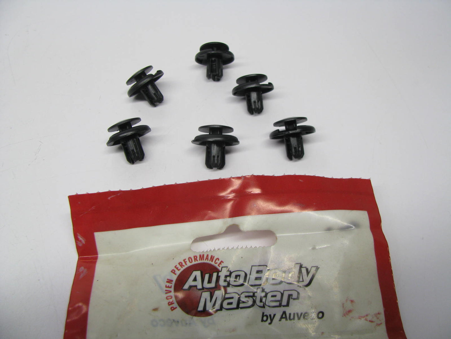 (6) Auto Body Master PM48424 Push Type Retainer 20mm Head 11mm Long For 8mm Hole