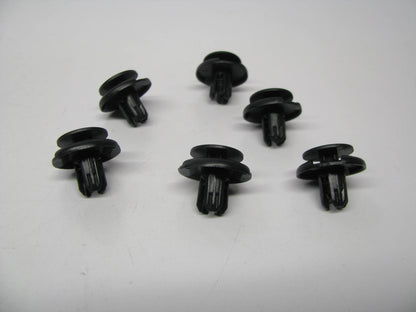 (6) Auto Body Master PM48424 Push Type Retainer 20mm Head 11mm Long For 8mm Hole