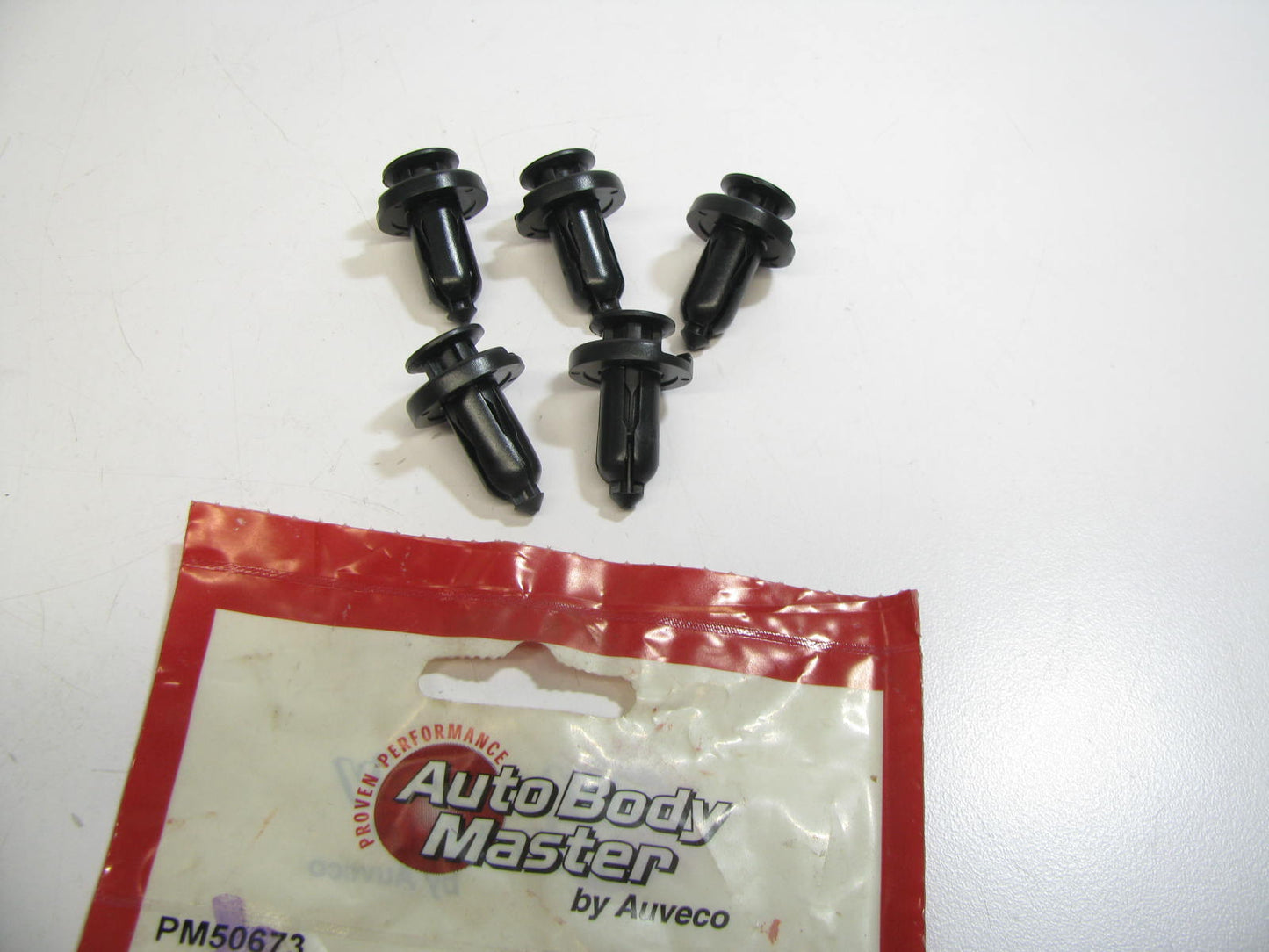 (5) Auto Body Master PM50673 Push Style Fastener Retainer For Acura & Honda