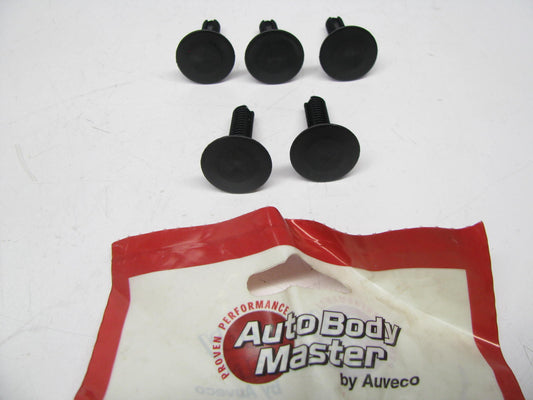 (5) Auto Body Master PM50739 Push Type Retainer For Ford Flap