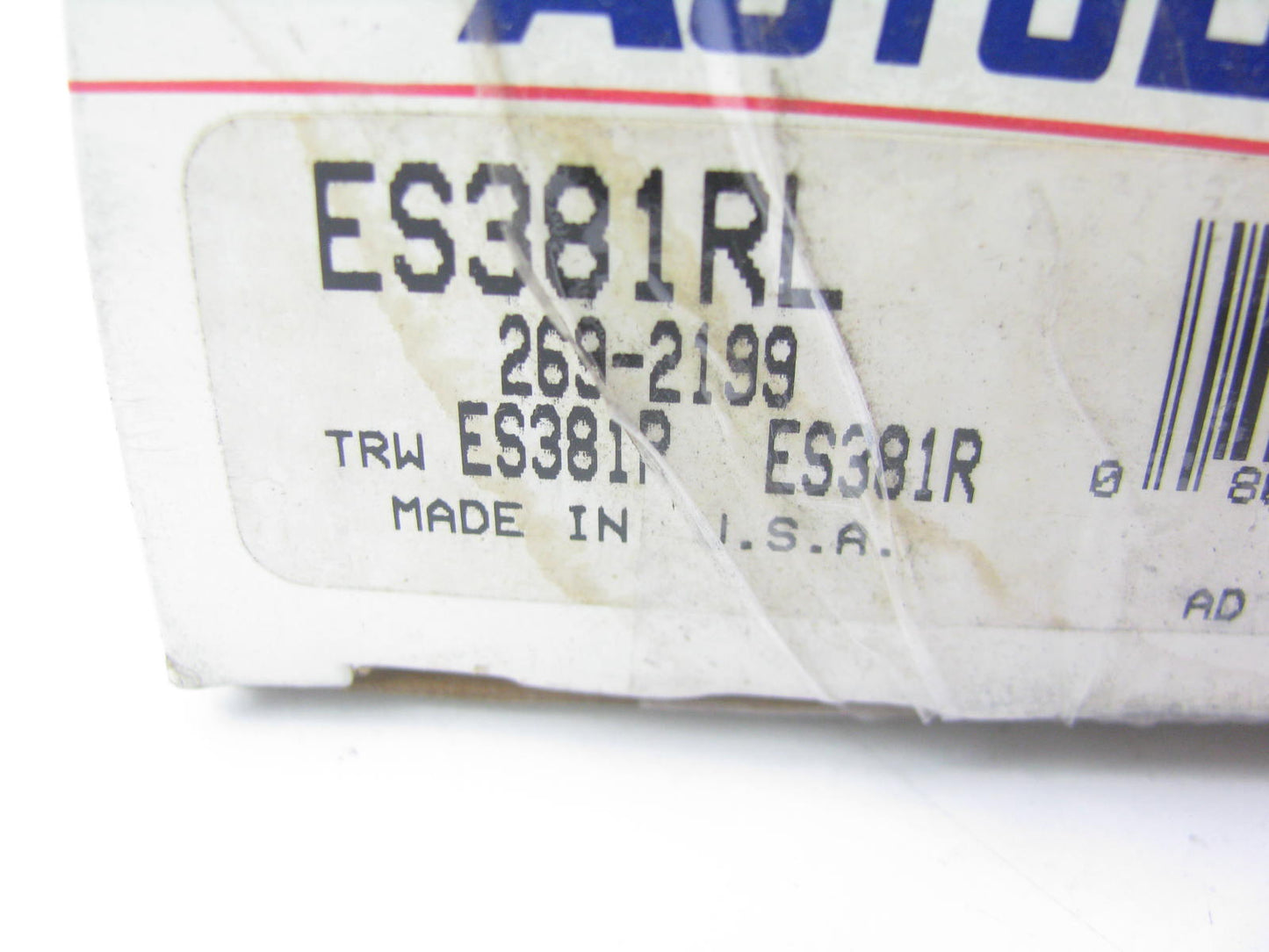 Auto Drive ES381RL Steering Tie Rod End - Front Outer