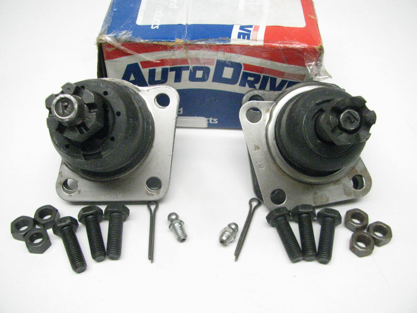 (2) Auto Drive K8142 Front Upper Suspension Ball Joints PAIR