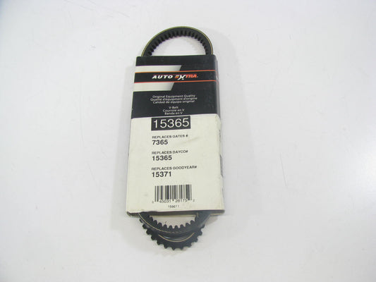 Auto Extra 15365 Accessory Drive Belt - 0.44'' X 36.50'' - 36 Degree