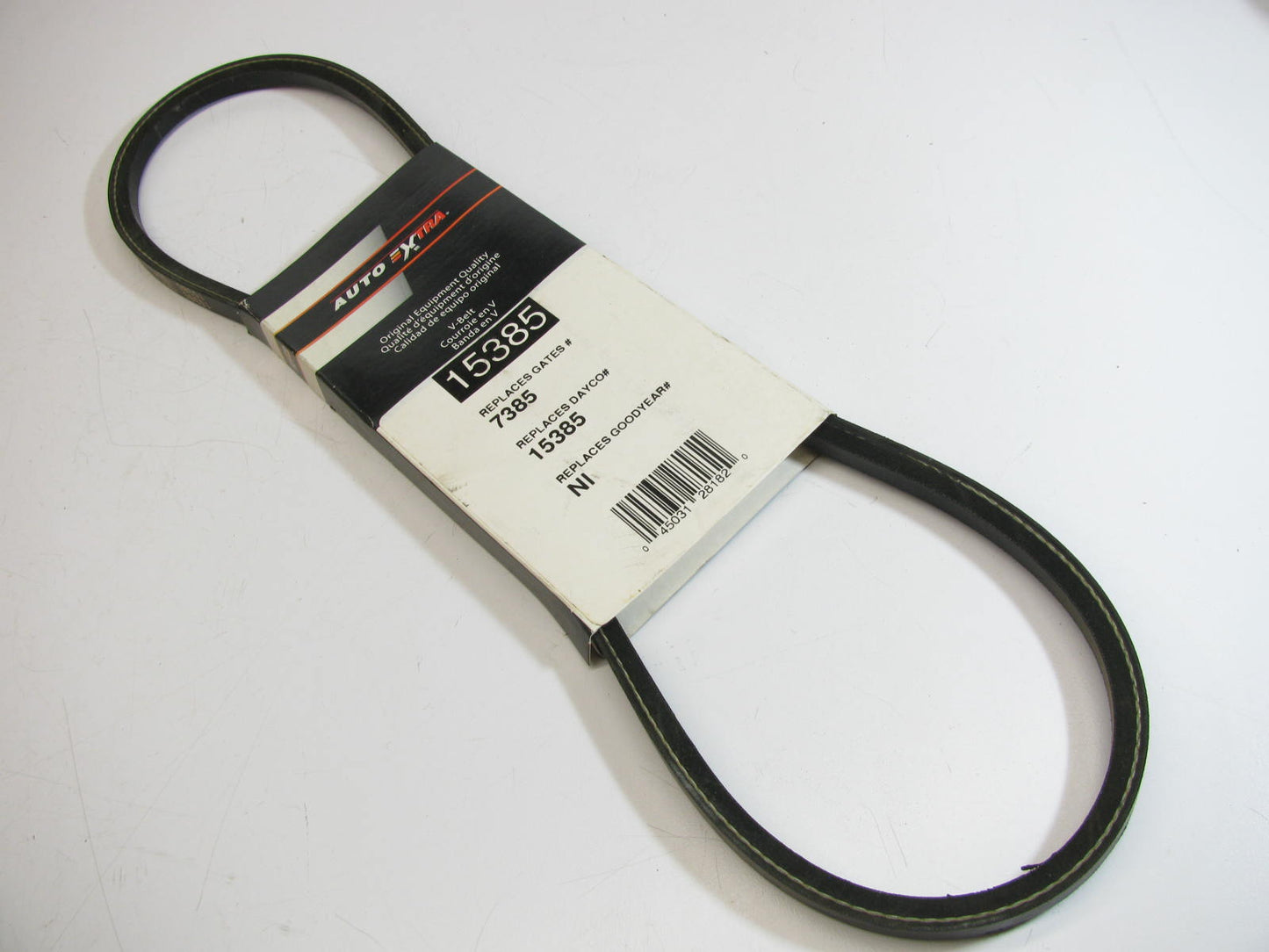 Auto Extra 15385 Accessory Drive Belt - 0.44'' X 38.50'' - 36 Degree