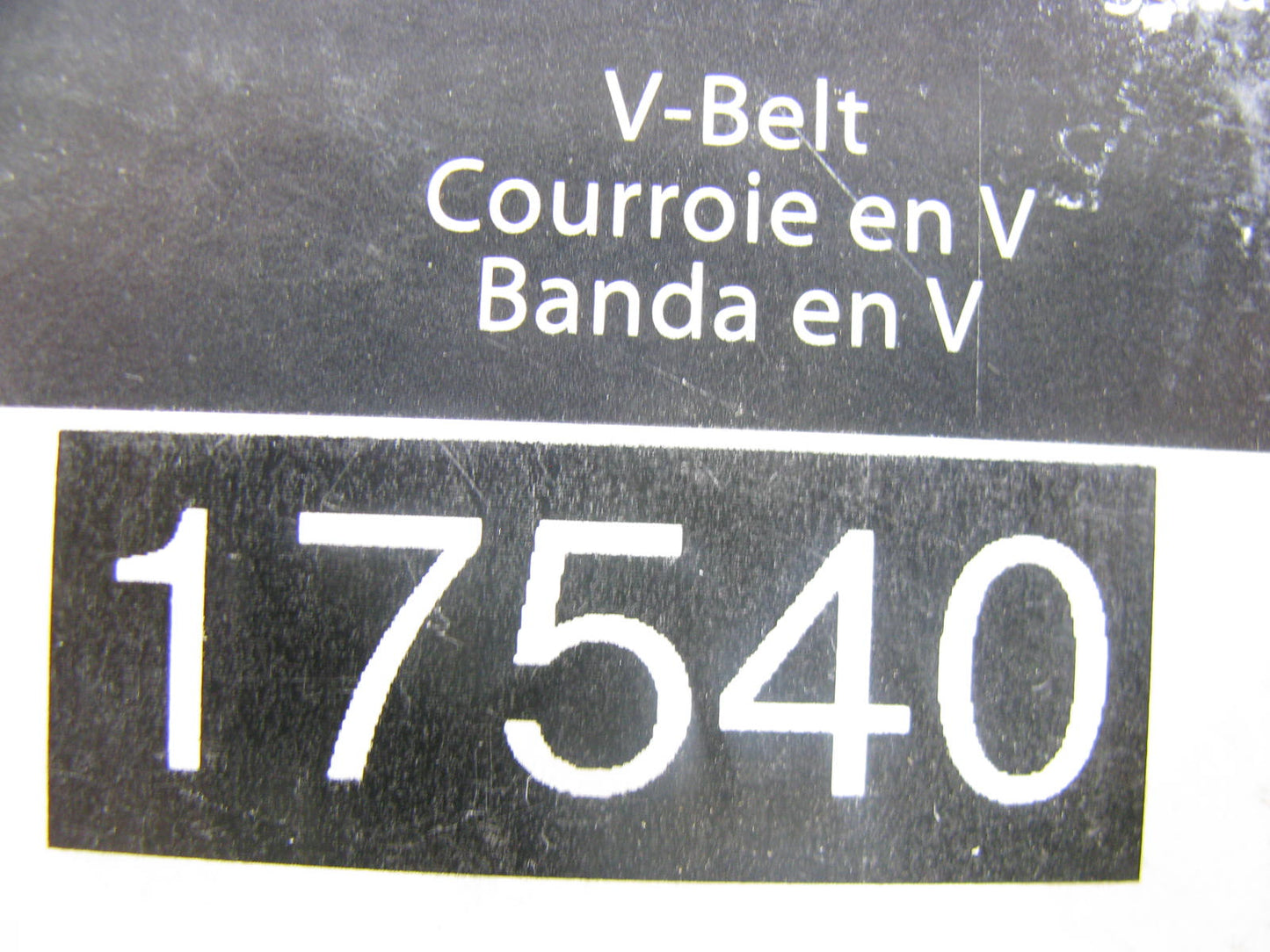 Auto Extra 17540 Accessory Drive Belt - 0.53'' X 54.00'' - 36 Degree