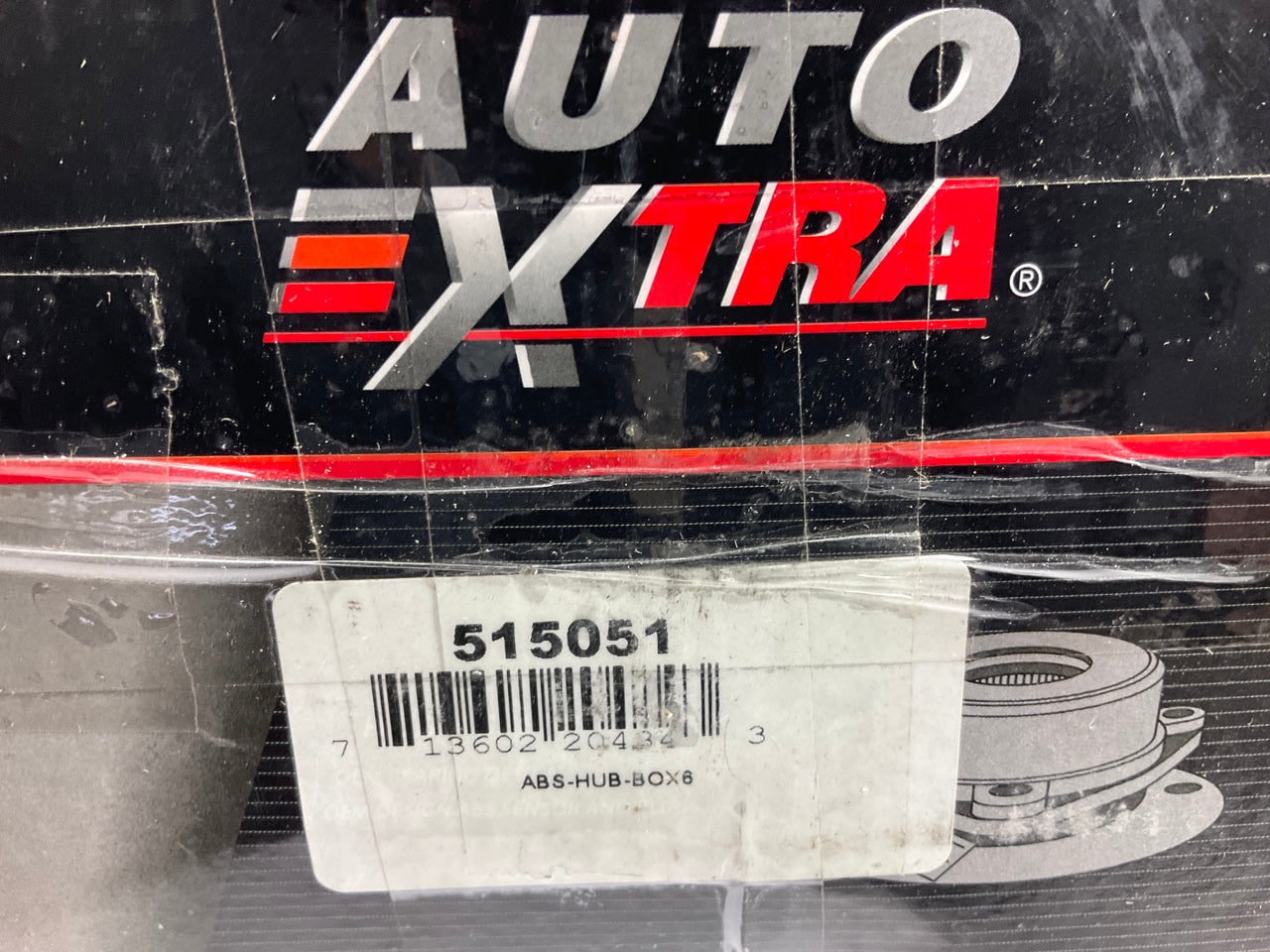 Auto Extra 515051 FRONT Axle Bearing And Hub With ABS & 4WD