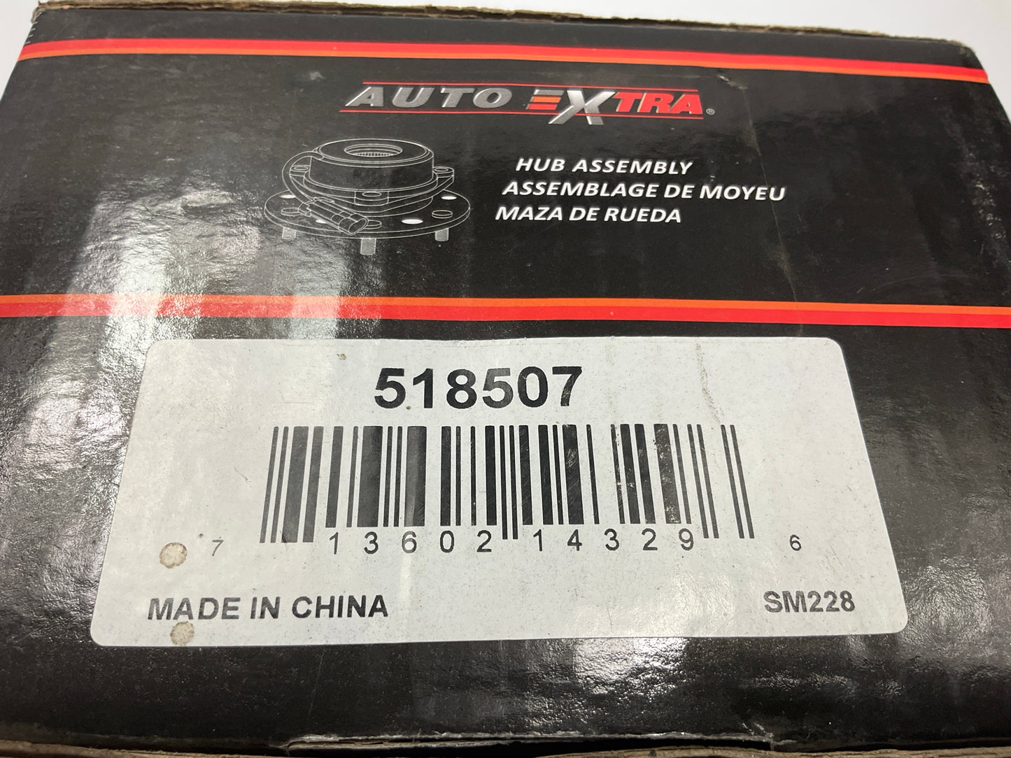 Auto Extra 518507 Front Wheel Bearing And Hub Assembly