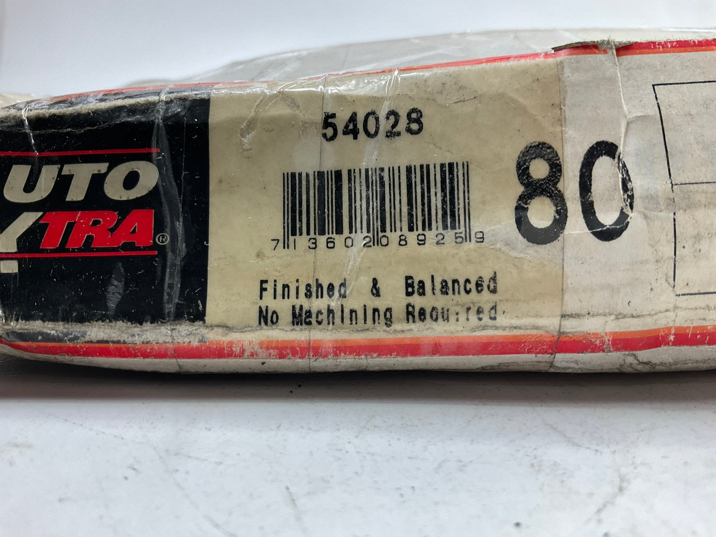 Auto Extra 54028 Rear Disc Brake Rotor For 1995-2000 Ford Contour, Mystique