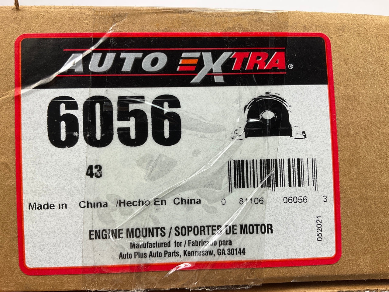 Auto Extra 6056 Drive Shaft Center Support & Bearing