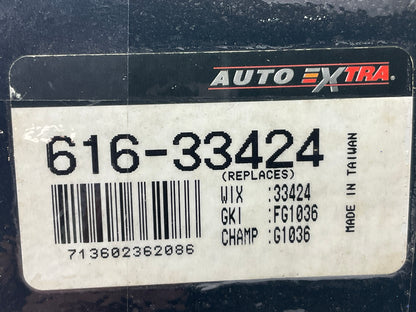 Auto Extra 616-33424 Fuel Filter Replaces 86424, G1036, 33424