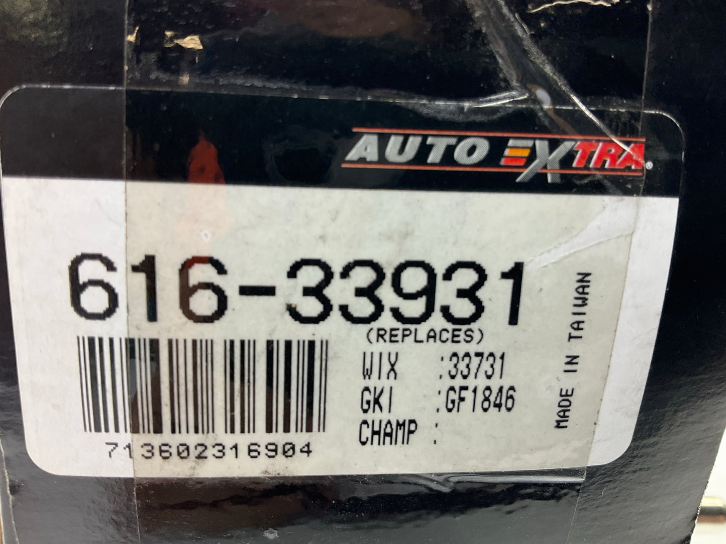 Auto Extra 616-33931 Fuel Filter